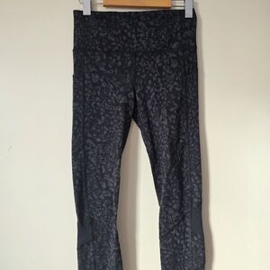 Lululemon Size 4 Black Performance Leggings High Rise